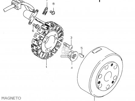 MAGNETO - GZ250 2000 (Y) (E01)