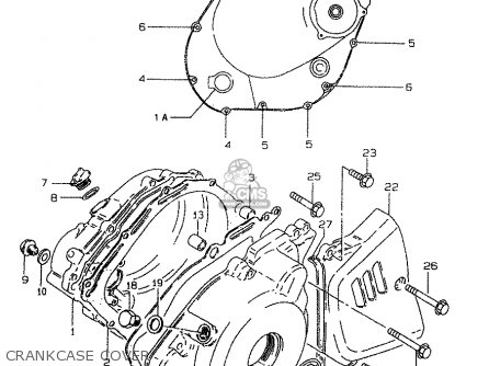 CRANKCASE COVER - GZ250 2000 (Y) (E01)