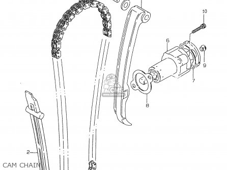 CAM CHAIN - GZ250 2000 (Y) (E01)
