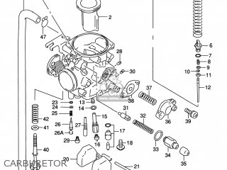 CARBURETOR - GZ250 MARAUDER 2000 (Y) USA (E03)