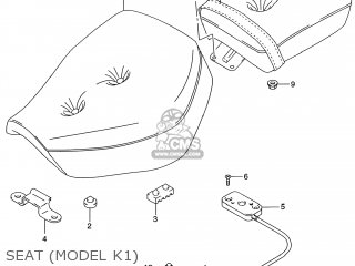 SEAT (MODEL K1) - GZ250 MARAUDER 2000 (Y) USA (E03)