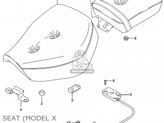 SEAT (MODEL X - GZ250 MARAUDER 2001 (K1) USA (E03)