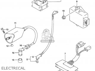 Suzuki GZ250 MARAUDER 2002 (K2) USA (E03) parts lists and schematics