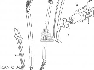 CAM CHAIN - GZ250 MARAUDER 2002 (K2) USA (E03)