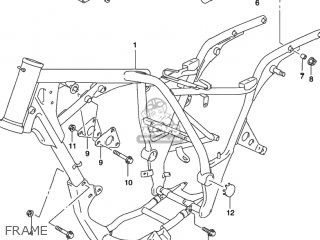 FRAME - GZ250 MARAUDER 2002 (K2) USA (E03)