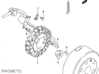 MAGNETO - GZ250 MARAUDER 2002 (K2) USA (E03)