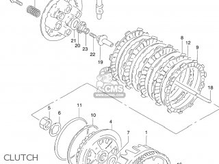 CLUTCH - GZ250 MARAUDER 2003 (K3) USA (E03)