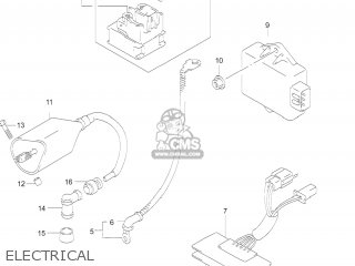 ELECTRICAL - GZ250 MARAUDER 2004 (K4) USA (E03)