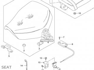 SEAT - GZ250 MARAUDER 2004 (K4) USA (E03)