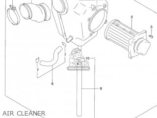 AIR CLEANER - GZ250 MARAUDER 2005 (K5) USA (E03)