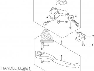 HANDLE LEVER - GZ250 MARAUDER 2006 (K6) USA (E03)