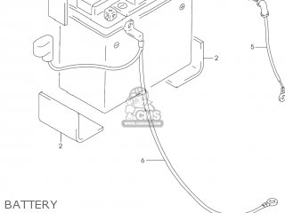 BATTERY - GZ250 MARAUDER 2007 (K7) USA (E03)