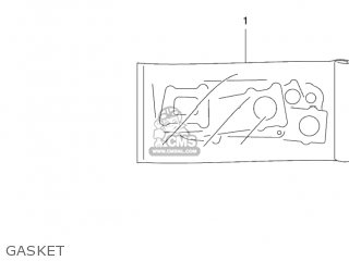 GASKET - GZ250 MARAUDER 2007 (K7) USA (E03)