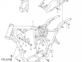 FRAME - GZ250 MARAUDER 2008 (K8) USA (E03)