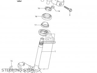 STEERING STEM - GZ250 MARAUDER 2008 (K8) USA (E03)