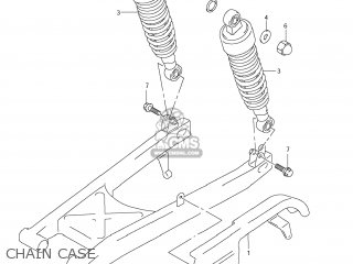 CHAIN CASE - GZ250 MARAUDER 2009 (K9) USA (E03)