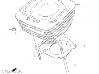 CYLINDER - GZ250 MARAUDER 2009 (K9) USA (E03)