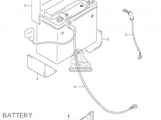 BATTERY - GZ250 MARAUDER 2010 (L0) USA (E03)