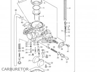 CARBURETOR - GZ250 MARAUDER 2010 (L0) USA (E03)