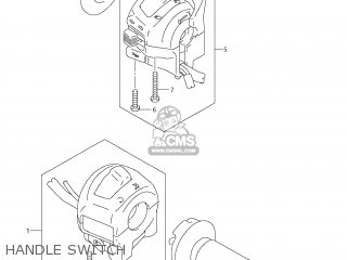 HANDLE SWITCH - GZ250 MARAUDER 2010 (L0) USA (E03)
