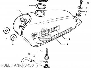 FUEL TANK (JR50T) - JR50 1979 (N) USA (E03)