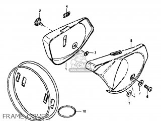 FRAME COVER - JR50 1980 (G) USA (E03)