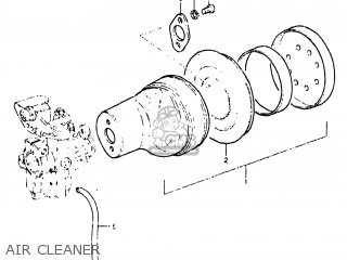 AIR CLEANER - JR50 1982 (Z) USA (E03)