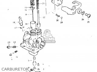 CARBURETOR - JR50 1982 (Z) USA (E03)