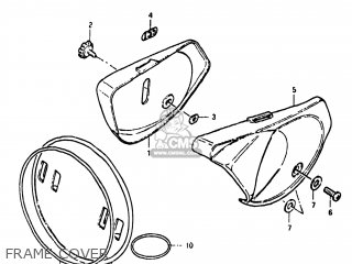 FRAME COVER - JR50 1982 (Z) USA (E03)