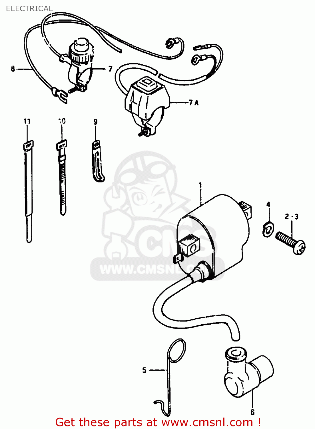 ELECTRICAL JR50 1986 (G)