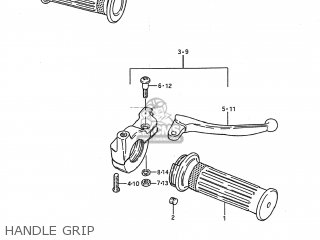 HANDLE GRIP - JR50 1987 (H) USA (E03)
