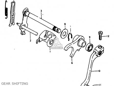 GEAR SHIFTING - JR50 1987 (H)