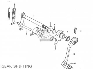GEAR SHIFTING - JR50 1988 (J) USA (E03)