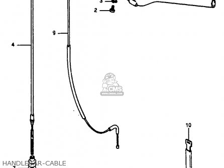 HANDLEBAR-CABLE - JR50 1988 (J)