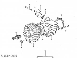 CYLINDER - JR50 1989 (K) USA (E03)