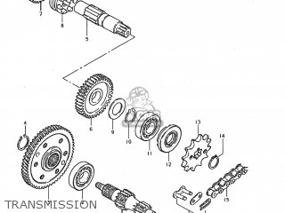 TRANSMISSION - JR50 1989 (K) USA (E03)