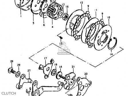 CLUTCH - JR50 1989 (K)