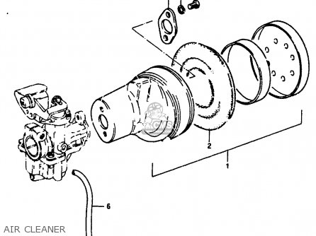AIR CLEANER - JR50 1990 (L)