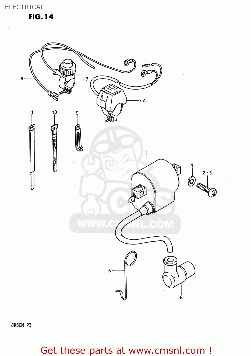 ELECTRICAL JR50 1991 (M) USA (E03)