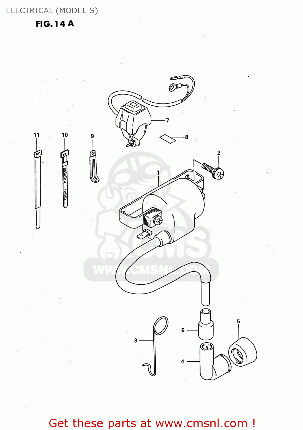 ELECTRICAL (MODEL S) JR50 1992 (N) USA (E03)