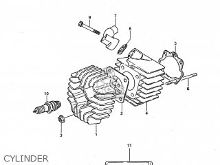 CYLINDER - JR50 1992 (N) USA (E03)
