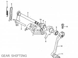 GEAR SHIFTING - JR50 1992 (N) USA (E03)