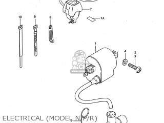 ELECTRICAL (MODEL N/P/R) - JR50 1993 (P) USA (E03)