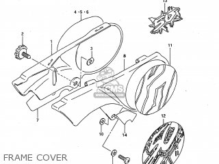 FRAME COVER - JR50 1993 (P) USA (E03)