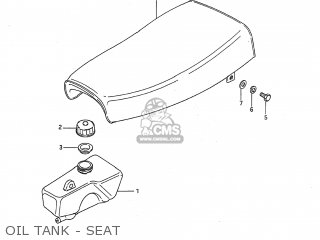 OIL TANK - SEAT - JR50 1993 (P) USA (E03)