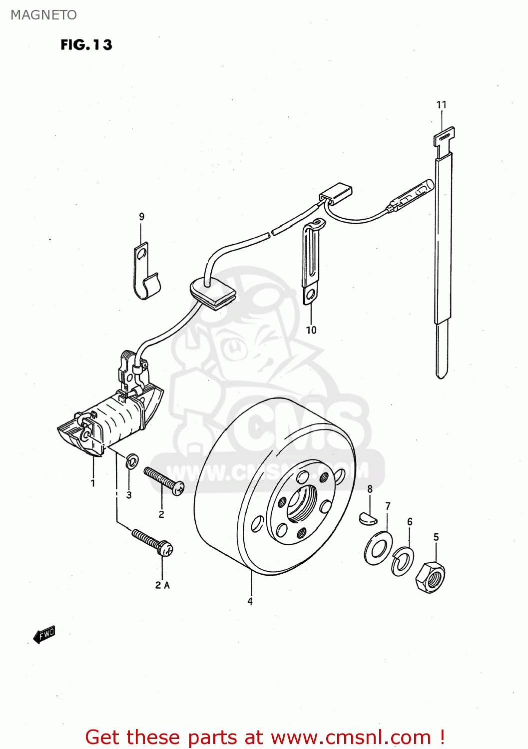 MAGNETO JR50 1994 (R) USA (E03)