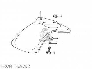 FRONT FENDER - JR50 1994 (R) USA (E03)