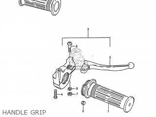 HANDLE GRIP - JR50 1994 (R) USA (E03)