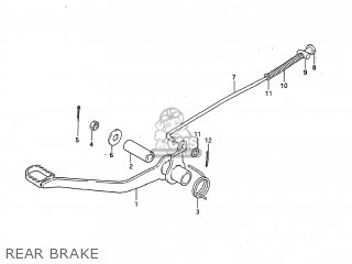 REAR BRAKE - JR50 1995 (S) USA (E03)