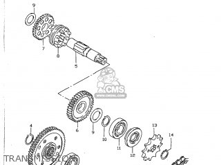 TRANSMISSION - JR50 1996 (T) USA (E03)